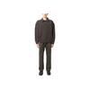 Fear of God Essentials Knit Long-Sleeve Polo Off Black Men Tops 192BT222180F