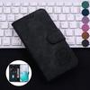 Retro Chiroyli Yo'lbars Charm Qopqog'i ZTE Blade A7S/Blade A52/Blade A72 uchun Stendli Hamyon Kartalar uchun Bo'limli Kitob Qopqog'i ZTE Blade V40 Vita Telefon Qobig'i