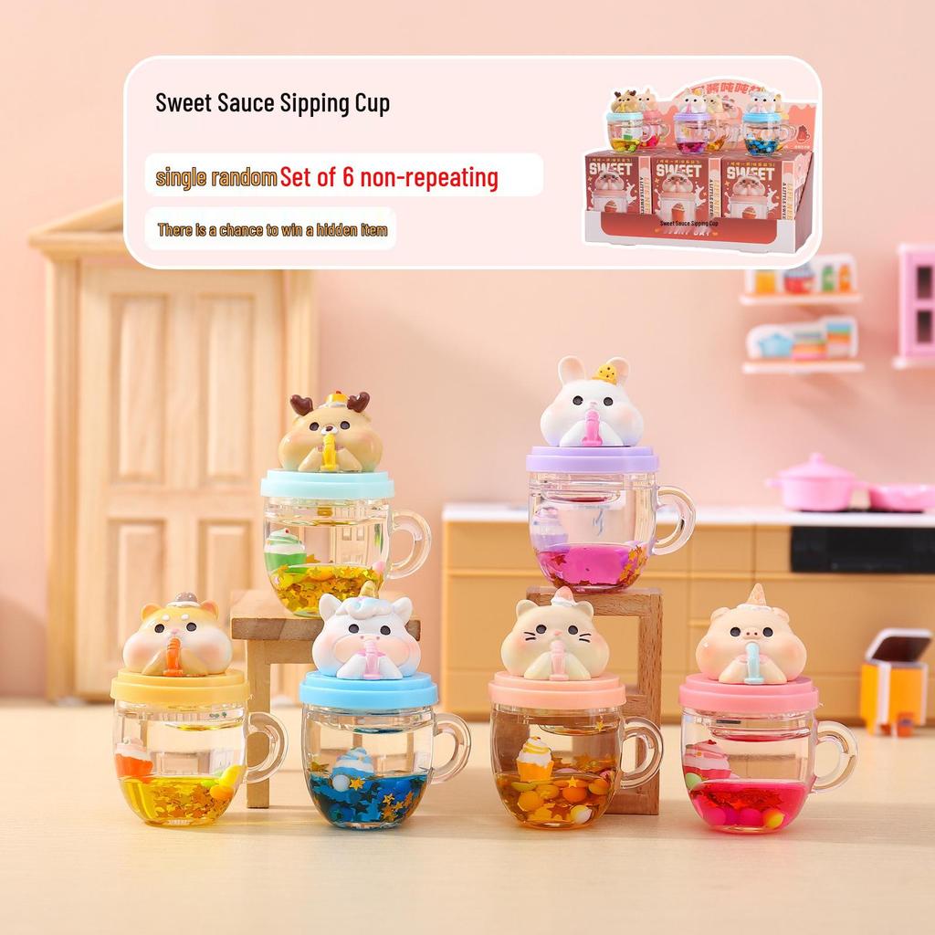 Jinling Food Time Chronicle Trendy Toy: Hand-Painted Figure Desktop Ornament - Creative Festival Gift