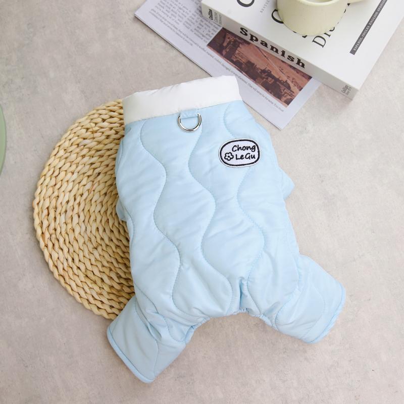 Зимняя теплая одежда для домашних животных для маленьких и средних собак, комбинезон, куртка для щенков, пальто для французского бульдога, мопса, чихуахуа, йоркширского пуделя