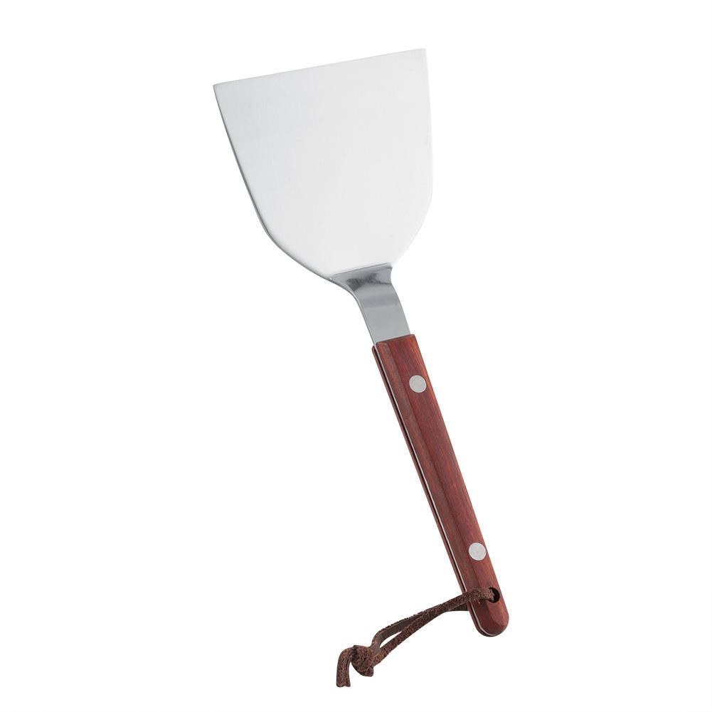 Лопатка для блинов из нержавеющей стали, ручка для лопаты для барбекю, кухонная лопата для готовки, 85 см