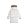 MLB New York Yankees Logo Pattern Loose Fit Hooded Down Jacket Unisex outerwear Ivory 3ADJEC716-50IVS