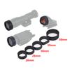 AD Flashlight Custom Lens Guard Red Dot Sight Scope Cover Hunting Weapon Light Lens Guard Flashlight Lens Protector