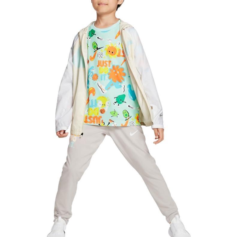 Nike Kids T Shirts Crew Neck Moderate Kids' FQ0705-346