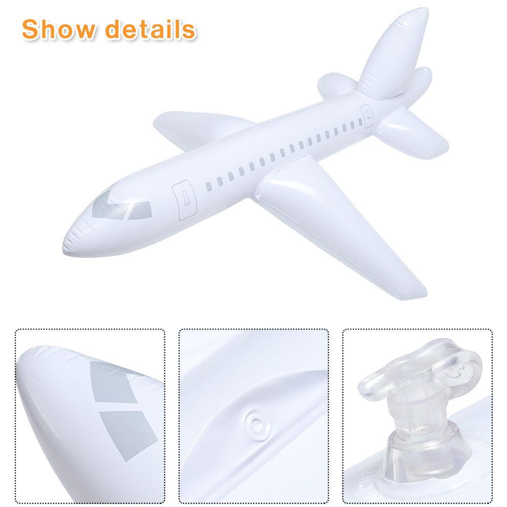 100cm PVC Kid Birthday Gift Classic Toy Cartoon Plane Inflatable Airliner Aircraft Planes Toys