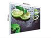 SZKLANA DESKA DO KROJENIA 40x30 LIMONKA