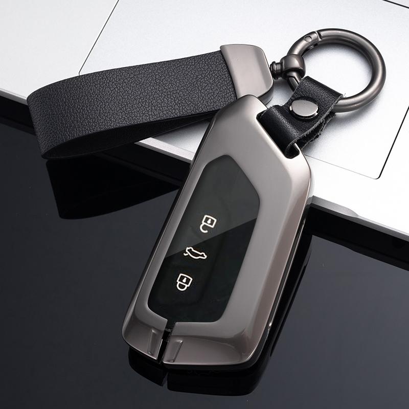 Модный металлический чехол для ключей от машины, брелок для Volkswagen VW Golf 8 MK8 ID-4 ID-6 для Skoda Octavia A8 для Seat Leon FR MK4 Cupra