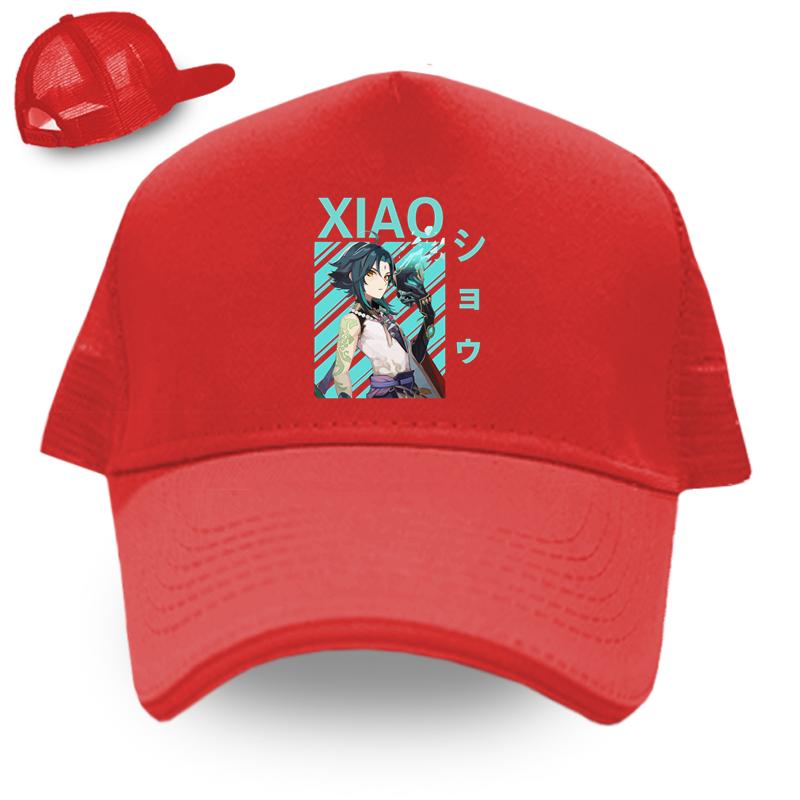 Мужской Xiao Genshin Impact Манга Бейсболка Япония Аниме Игры Унисекс Женские Кепки Мода Хип-Хоп Шляпа