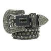 Men's Y2K Rhinestone Punk Rivet Belt - Dark Style Fashion Accessory