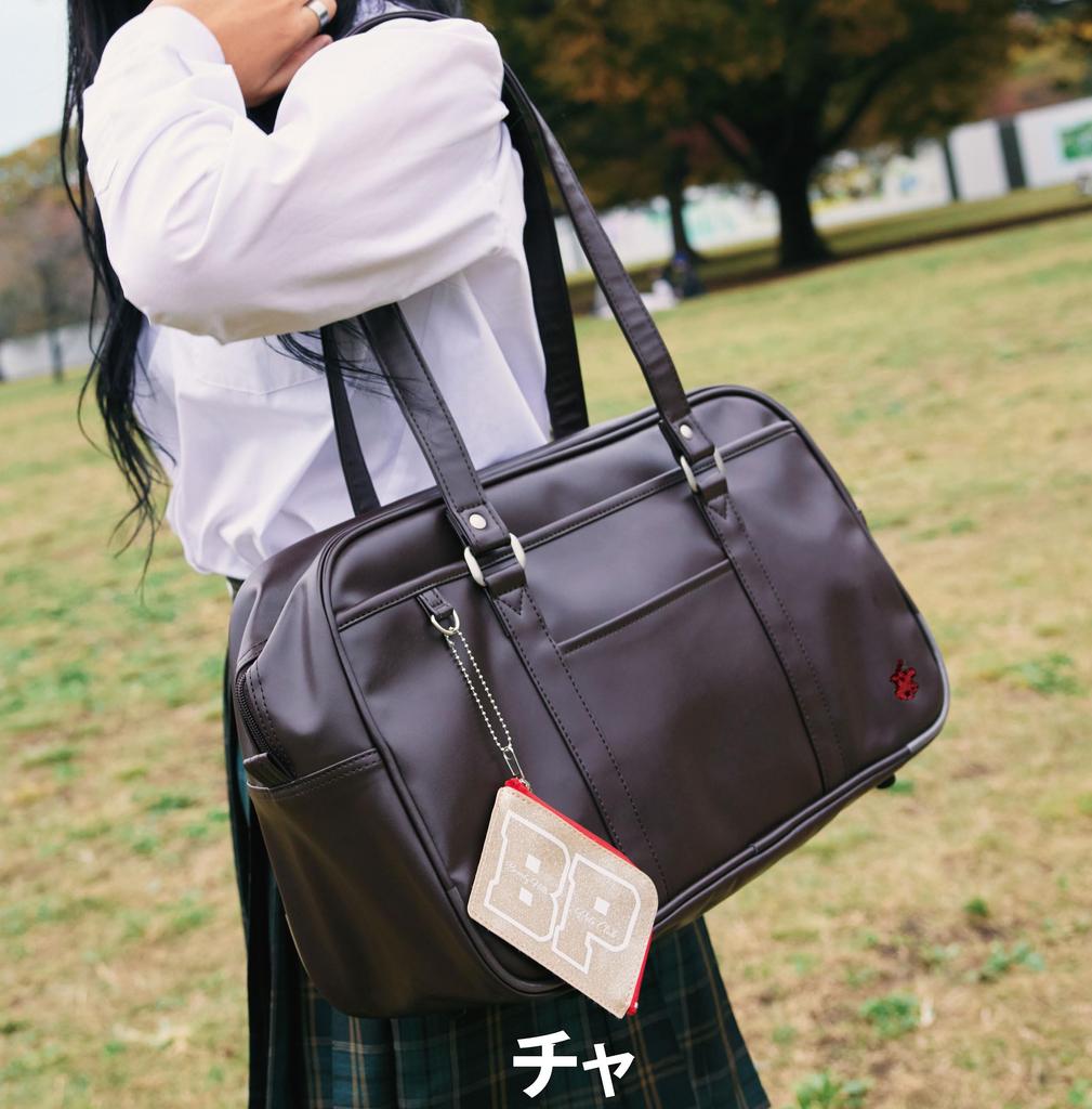 BEVERLY HILLS POLO CLUB Школьная сумка из синтетической кожи, сумка-бостон, коричневая, черная, для старшеклассников, мальчиков, девочек, водоотталкивающая, с чехлом, bp002 (Чай [22])