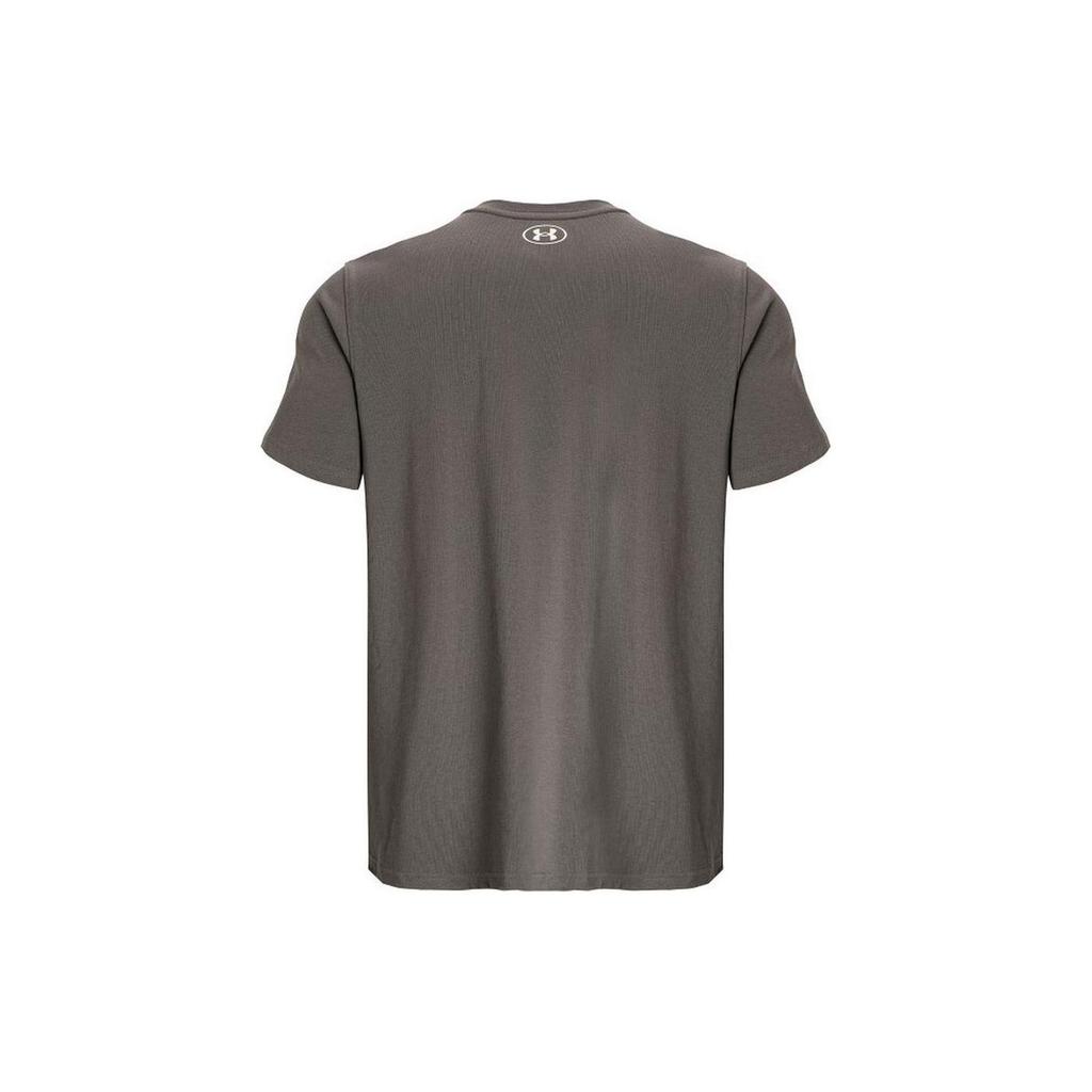 Under Armour Футболка Project Rock Johnson Series с принтом в виде животных, с круглым вырезом и коротким рукавом, мужская футболка, угольный цвет 1383222-176