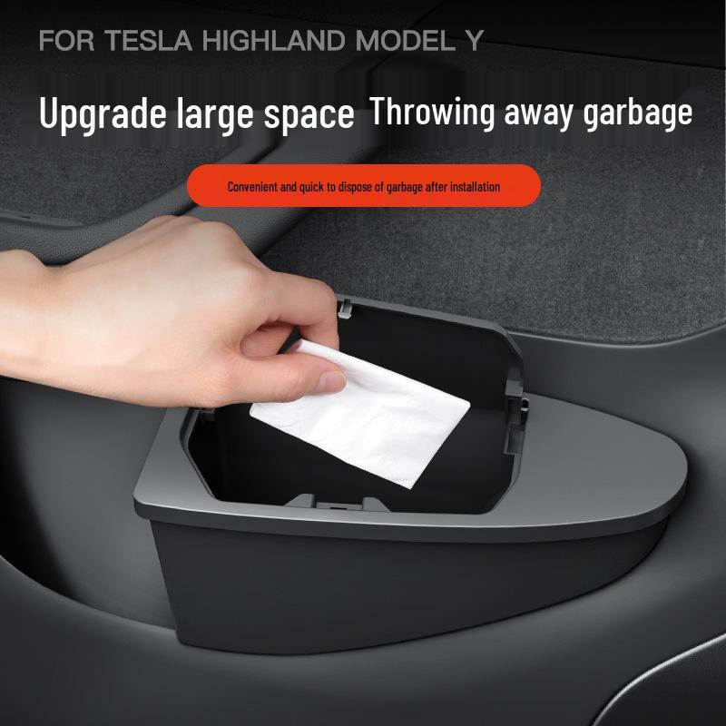Органайзер для двери и мусорное ведро для Tesla Model Y/3