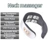 Hot Compress Cervical Spine Massager 8-Head Neck Massager Pulse Neck Device  Indoor