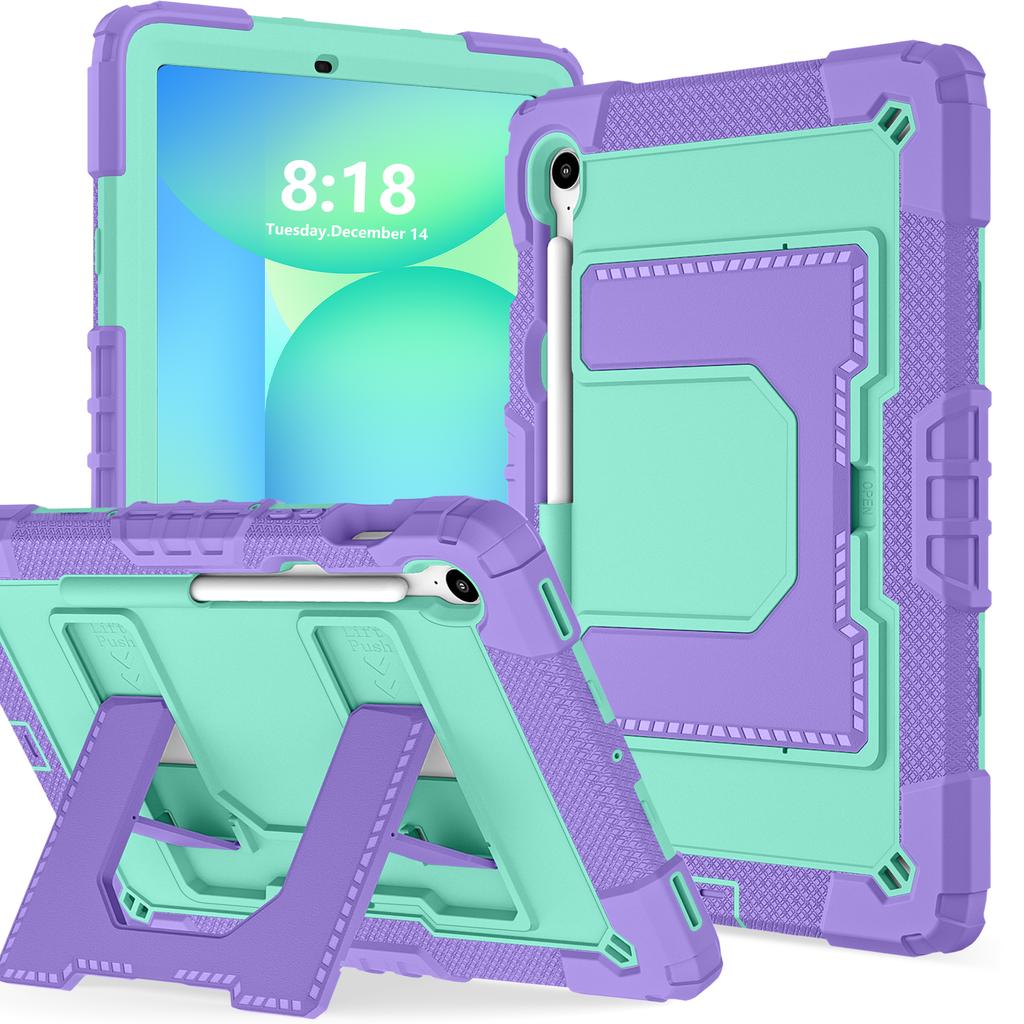Защитный чехол для планшета C5 Подходит для Samsung Galaxy Tab S9 FE/S10 FE/S10 Lite 10,9” с подставкой 10 цветов в наличии