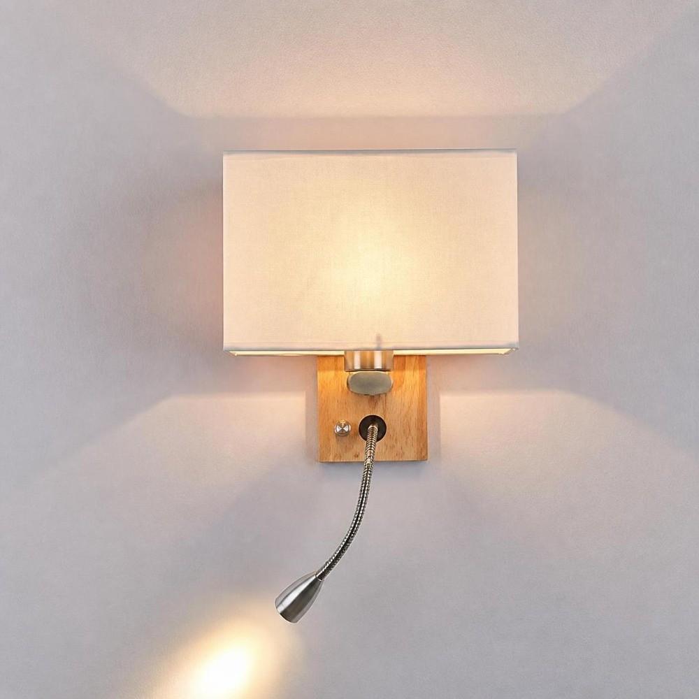 with Rotary Switch Wall Sconce Light E26/E27 Compatible Sconce Wall Lantern Fixture  Reading Nook