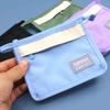 Двухслойная папка формата А4 на молнии, сумка для записей, большая вместимость, кошелек для хранения документов, монет
