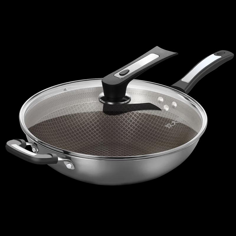 COOKER KING Вок из нержавеющей стали 304 с антипригарным покрытием