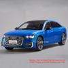 1:18 Металлические модели автомобилей RS7 A6L, миниатюрные модели, игрушки со светом, музыкой, амортизацией колес, модель транспортного средства для мальчиков, украшение, подарки