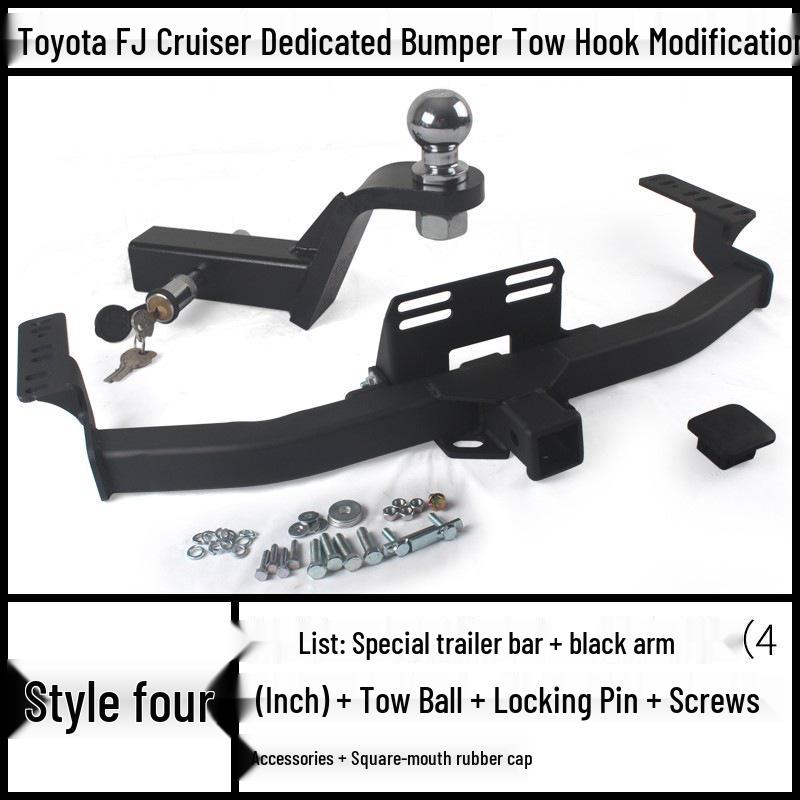 Toyota FJ Cruiser Prado Модифицированный Крюк для Буксировки Прицепа Кронштейн Голова Тигра