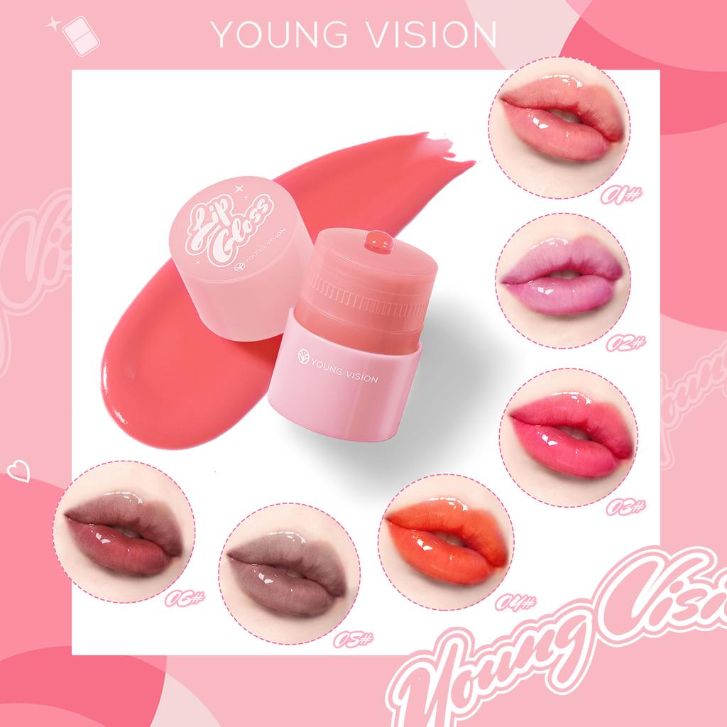 YOUNG VISION 1 шт. Twist Lip Gloss Moist Moist Color Lip Gloss Lip Oil