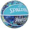 SPALDING Граффити Синий Баскетбольный мяч, Размер 5