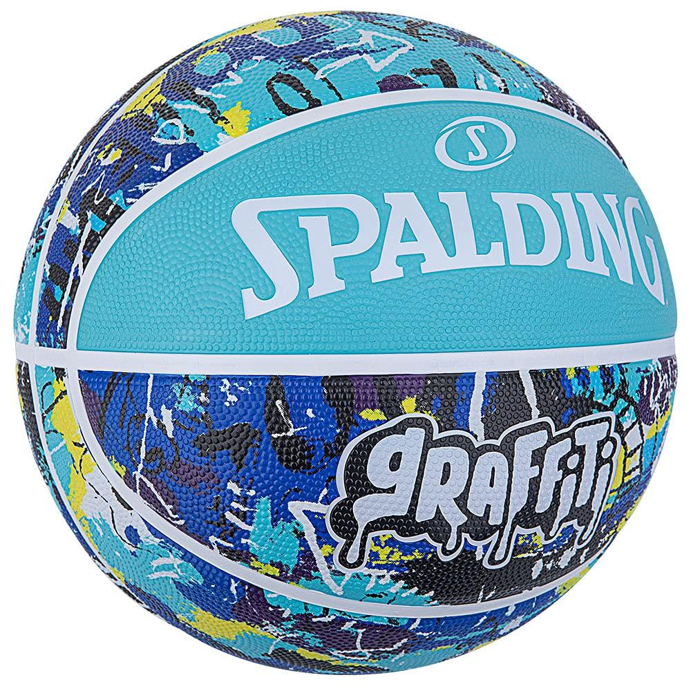 SPALDING Граффити Синий Баскетбольный мяч, Размер 5