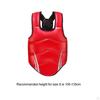 Защита Груди для Карате Удобный Эластичный Ребристый Жилет-Щит для Домашнего Спортзала Муай Тай