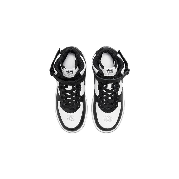 Nike Air Force 1 Mid Stussy Светлая кость Черный PS DN4158-002