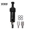 Industrial Lubricant Flow Restorer Grease Fitting Cleaning Tool, Clears Clogged Fittings by Hydraulic Pressure, Heavy Lubrication Nozzle Clearing