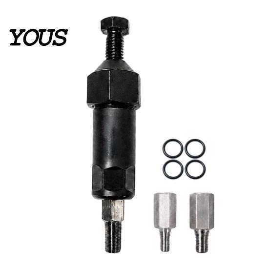 Industrial Lubricant Flow Restorer Grease Fitting Cleaning Tool, Clears Clogged Fittings by Hydraulic Pressure, Heavy Lubrication Nozzle Clearing