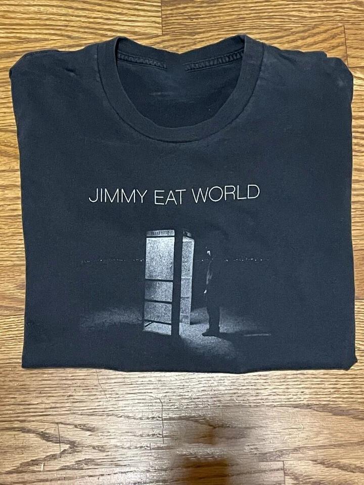 Футболка унисекс для взрослых Jimmy Eat World Band Futures Tour Хлопковая футболка UU603