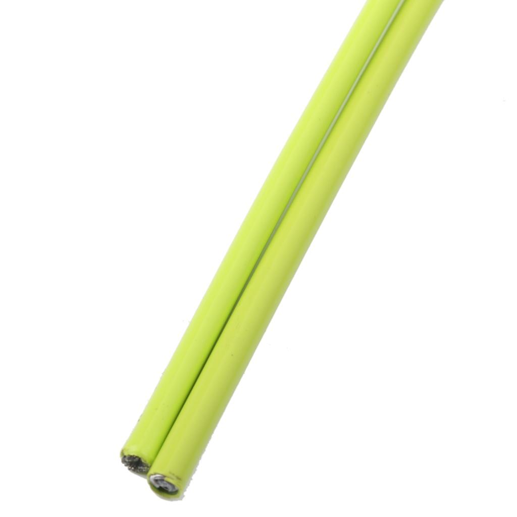 Велосипедный велосипед Корпус велосипедного троса Тормозной комплект переключения передач Полный набор Зеленый