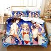 3D Печать Saekano Как воспитать скучную девушку Комплект постельного белья Мультяшный Аниме трехсекционный набор Спальня для взрослых и детей Пододеяльник Комплекты