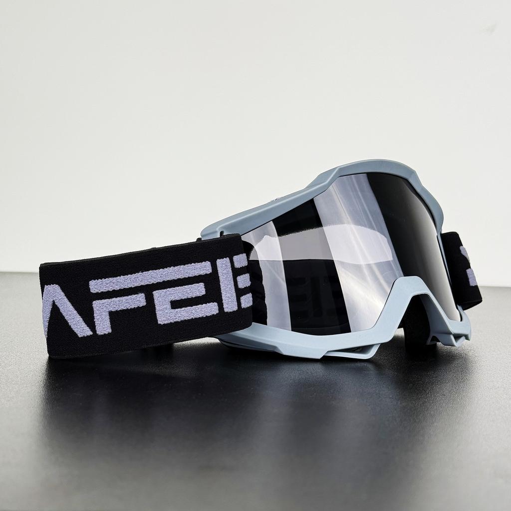 NAFEIB Lightweight Motocross Goggles Windproof Impact-Resistant HD Vision for MTB ATV Off-Road Riding