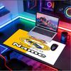 Custom Name Personalized Football team Pattern Mousepad, Laptop PC Desk Mat, Decorative Desk Mat for Home Keyboard Pad Gift
