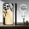 Забавный чехол для телефона с животным C-Кот для iPhone 17, 16, 15, 14, 13, 12, 11 Plus, Pro, магнитный с беспроводной зарядкой Magsafe