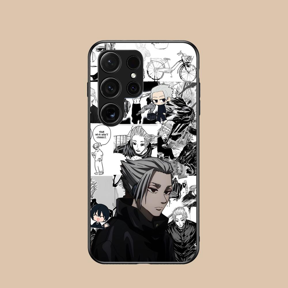 Sakamoto Days Gaku Phone Case for Samsung Galaxy S26 S25 S24 S23 S22 S21 S20 Note20 Plus FE Ultra Glass Colorful Cover Cover