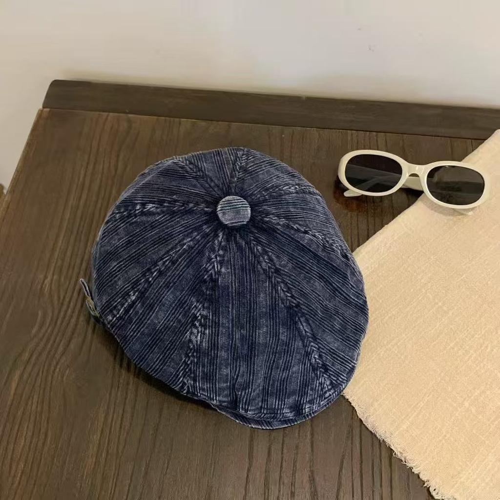 1pc Retro British-Style Octagonal Golf Cap,Newsboy Cap for Men,All-Season.Suitable for Gatherings,Vacations,Partiy,daily Commute