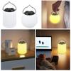 Водонепроницаемый походный фонарь для улицы, перезаряжаемый через USB, портативная лампа-фонарь для вечеринки, подвесной фонарь, декоративный для сада