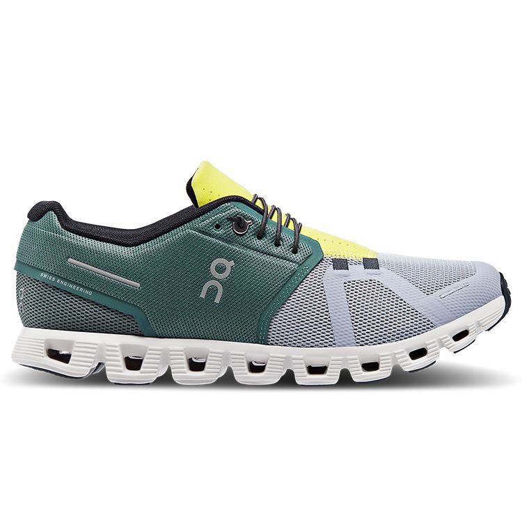 Мужские кроссовки ON Cloud 5 Olive Alloy, зеленые 59.98364