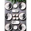 14 Piece 6 Person Shawl Stackable Breakfast Set - Luxury Breakfast Bowl Presentation Set Plate/breakfast Set