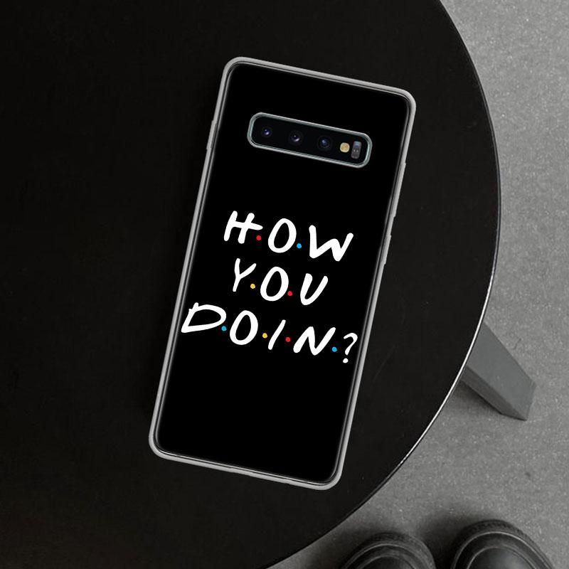 Забавный чехол для телефона из сериала «Друзья» для Samsung Galaxy S26 S25 Edge S24 S23 Ultra S22 Plus S21 FE S20 + Арт Индивидуальные Fundas
