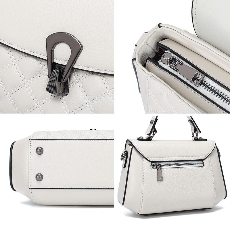 Кожаная сумка женская нишевая из первого слоя коровьей кожи на плечо новая мода легкой роскоши универсальная сумка-мессенджер