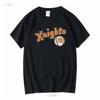 Натуральная футболка NY Knights Baseball Roy Hobbs для мужчин 1272 с длинным или коротким рукавом винтажная стиранная мужская удобная уличная одежда