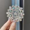 Fashion Diamond Brooch Women'S High-End Brooch Pin Clothing Accessories Bouquet Accessories