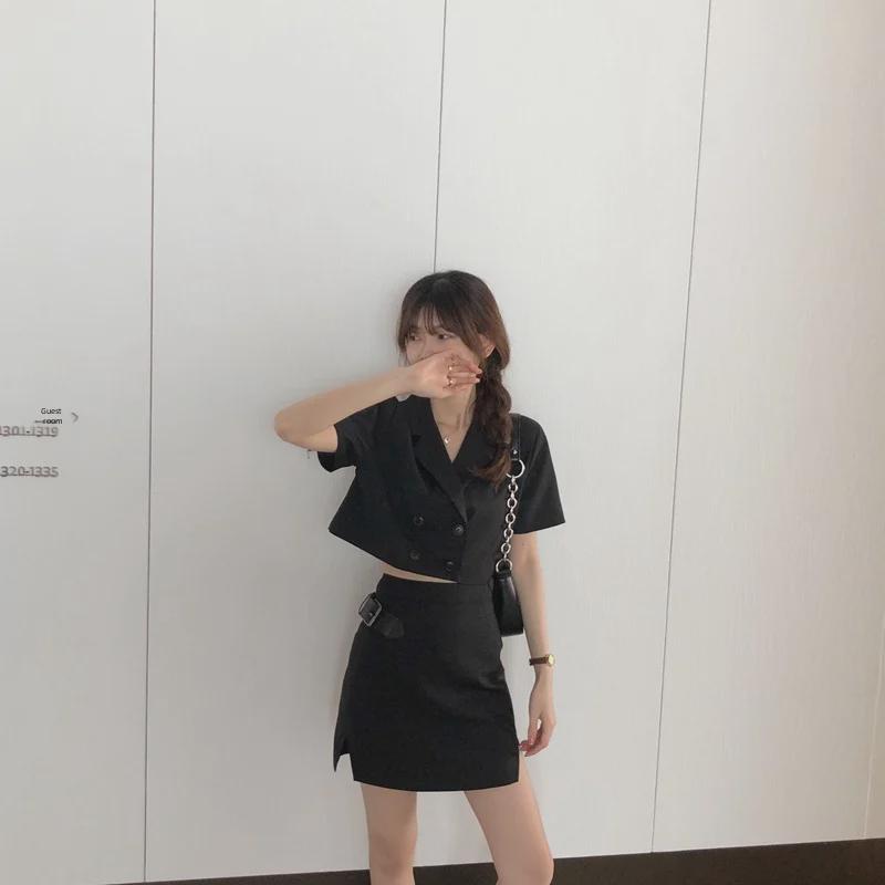 2020 Trendy Black Stitch Underarm Baguette Bag: European & American Style PU Shoulder Handbag for Women