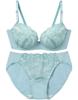 Unnanacool Bra and Panty Set, Natural Comfort, Rounded Bust Silhouette, Bra & Panty Set, Women's SX, Bust 75, JB1200