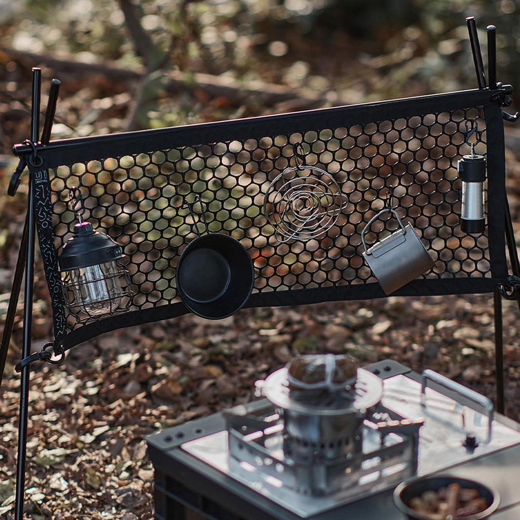 SUV Cargo Net Mesh Storage Carge Pouch For Car Vehicle Luggage Storage Mesh For Truck SUV Pickup RV Van Sedan Offroad Camping