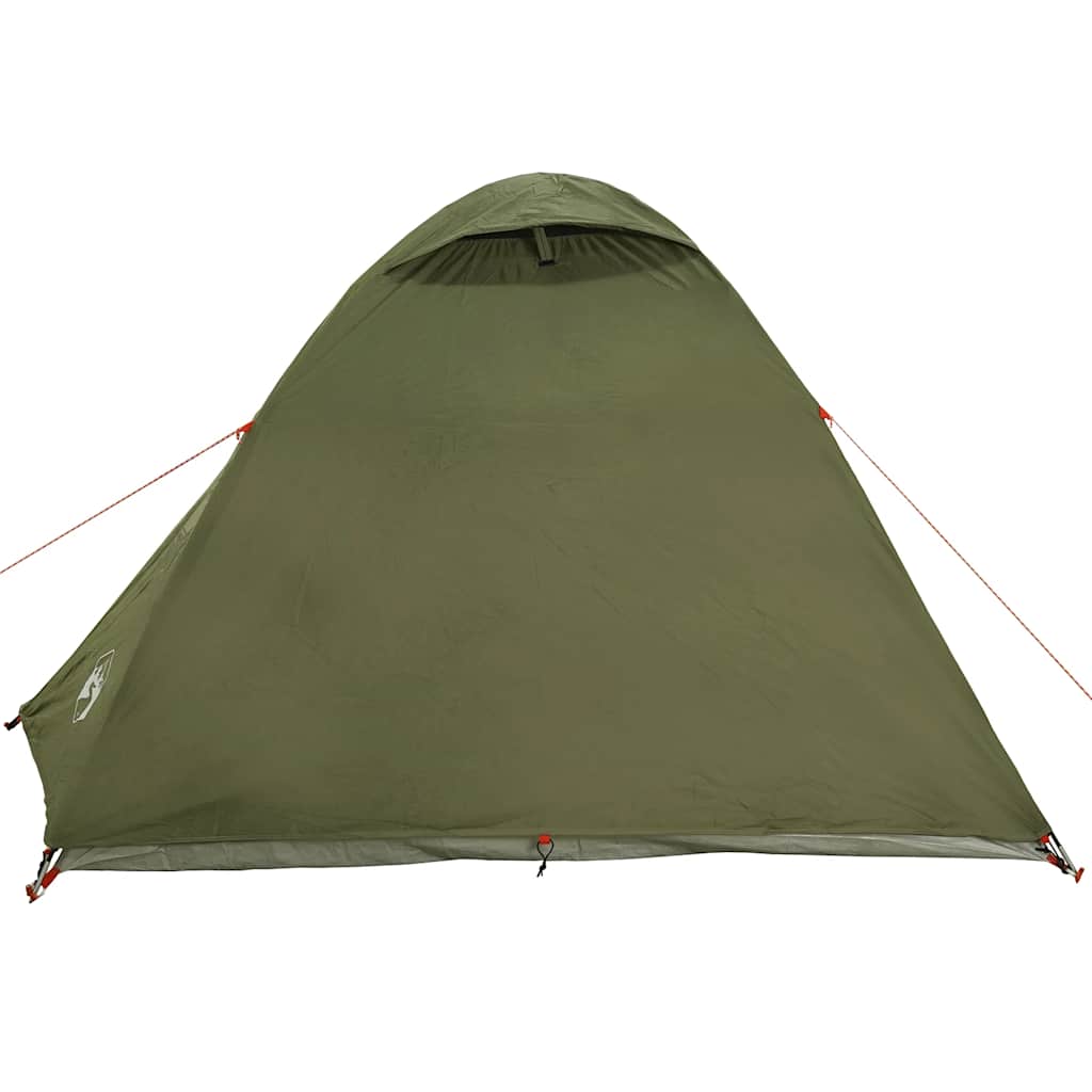 Dome Camping Tent for 4 Persons Olive Green Waterproof