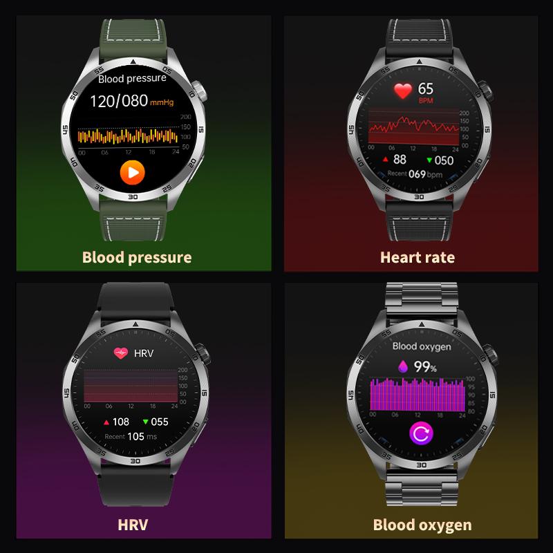 SACOSDING New Smart Watch ECG+PPG Blood Pressure Blood Oxygen Body Temperature Bluetooth Call Health Smartwatch For Android IOS